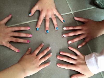 Nail Art princesse Party 