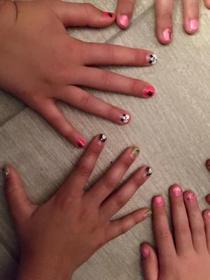 Nail Art princesse Party 