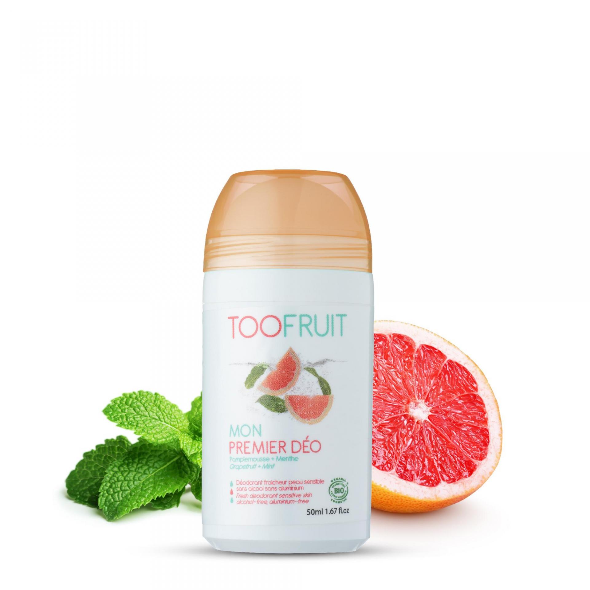 Deodorant bio enfants menthe pamplemousse
