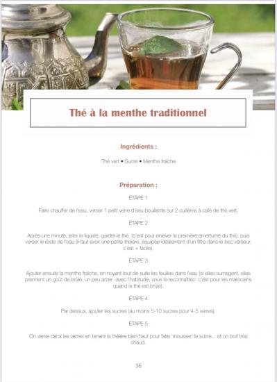 recette Thé à la menthe traditionnel