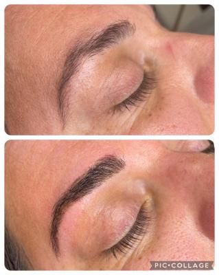 epilation au fil sourcils