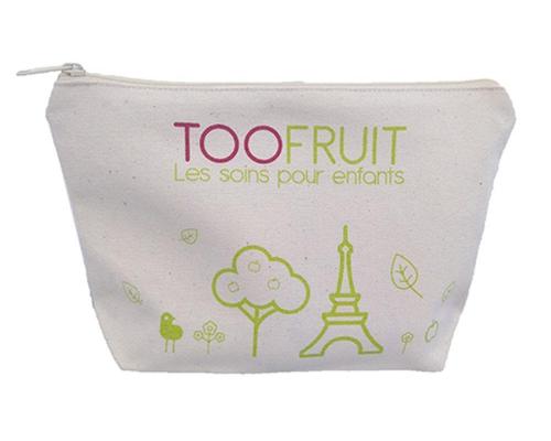 Trousse en coton bio grand format